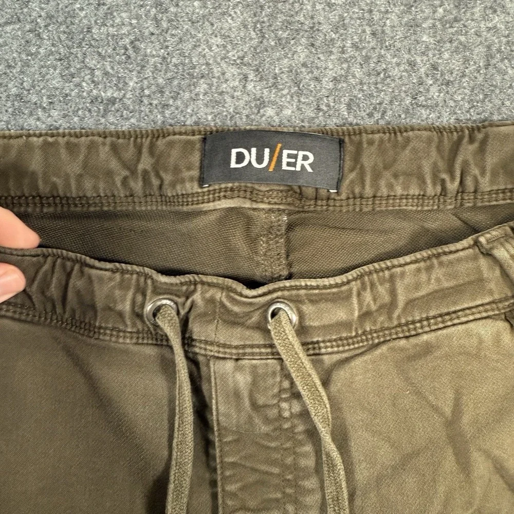 DU/ER Mens Pants 34x29‎ N2X Slim Fit No Sweat Jogger Tapered Performance